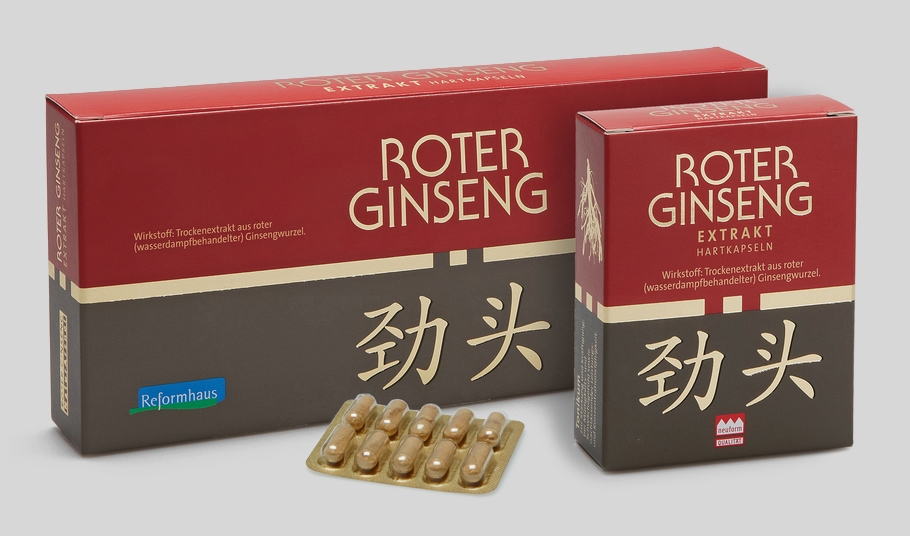 KGV Roter Ginseng Extrakt Hartkapseln